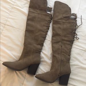 Jasmine high booties